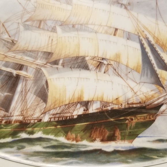 Vintage, Somerset 14" Oval Ship Platter - Picture 5 of 6